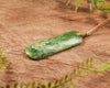 NZ Greenstone Small Freeform Roimata Pendant (BN597) Flower Jade Pounamu