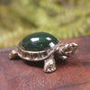 Kawakawa Pounamu Turtle Sculpture