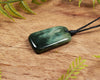 NZ Greenstone Small Freeform Toki Pendant (BN598) Hapopo Pounamu
