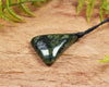 NZ Greenstone Small Freeform Pendant (BN602) Douglas Creek Pounamu