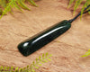 NZ Greenstone Medium Freeform Toki Pendant (BN603) Rimu Pounamu