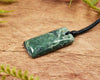 NZ Greenstone XSmall Freeform Toki Pendant (BN731) Inanga Pounamu