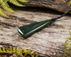 NZ Greenstone Small Freeform Toki Pendant (BN746) Kawakawa Pounamu
