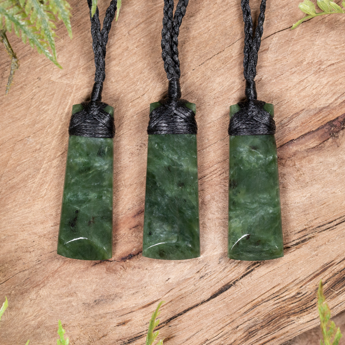NZ Greenstone XSmall Toki Pendant Hapopo Pounamu