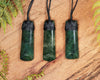 NZ Greenstone Small Toki Pendant (BN917) Rimu Pounamu