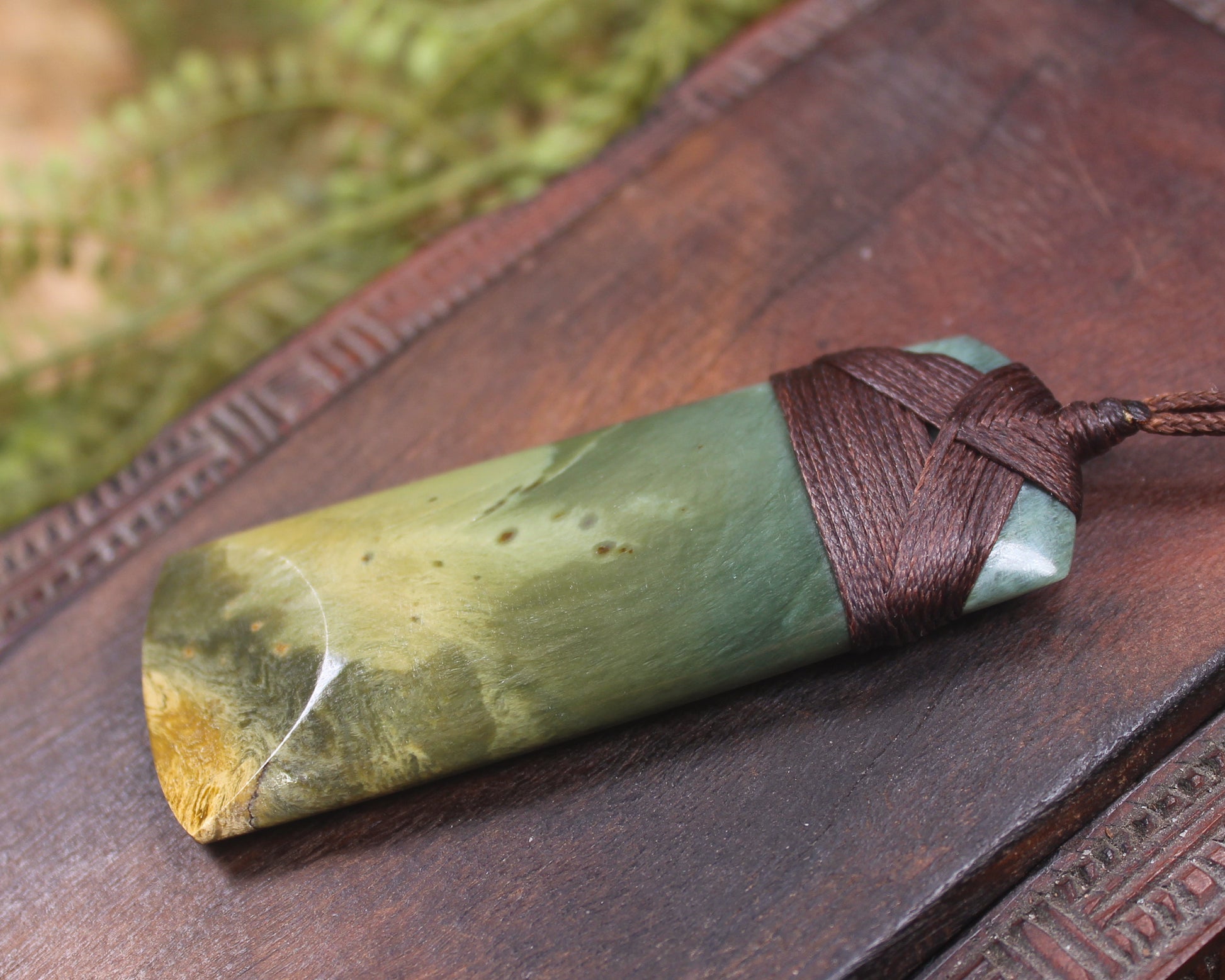 Flower Jade Pounamu Toki