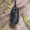 NZ Serpentine Small Freeform Pendant