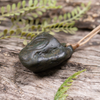 NZ Serpentine Small Freeform Pendant