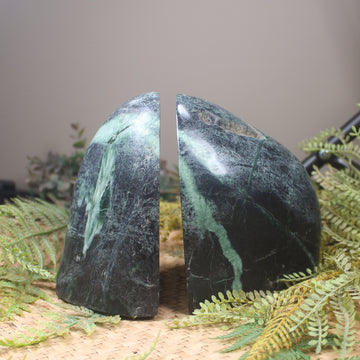 NZ Serpentine Book Ends