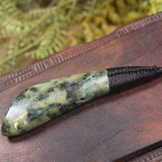 Rimu Pounamu Roimata Pendant - NZ Greenstone