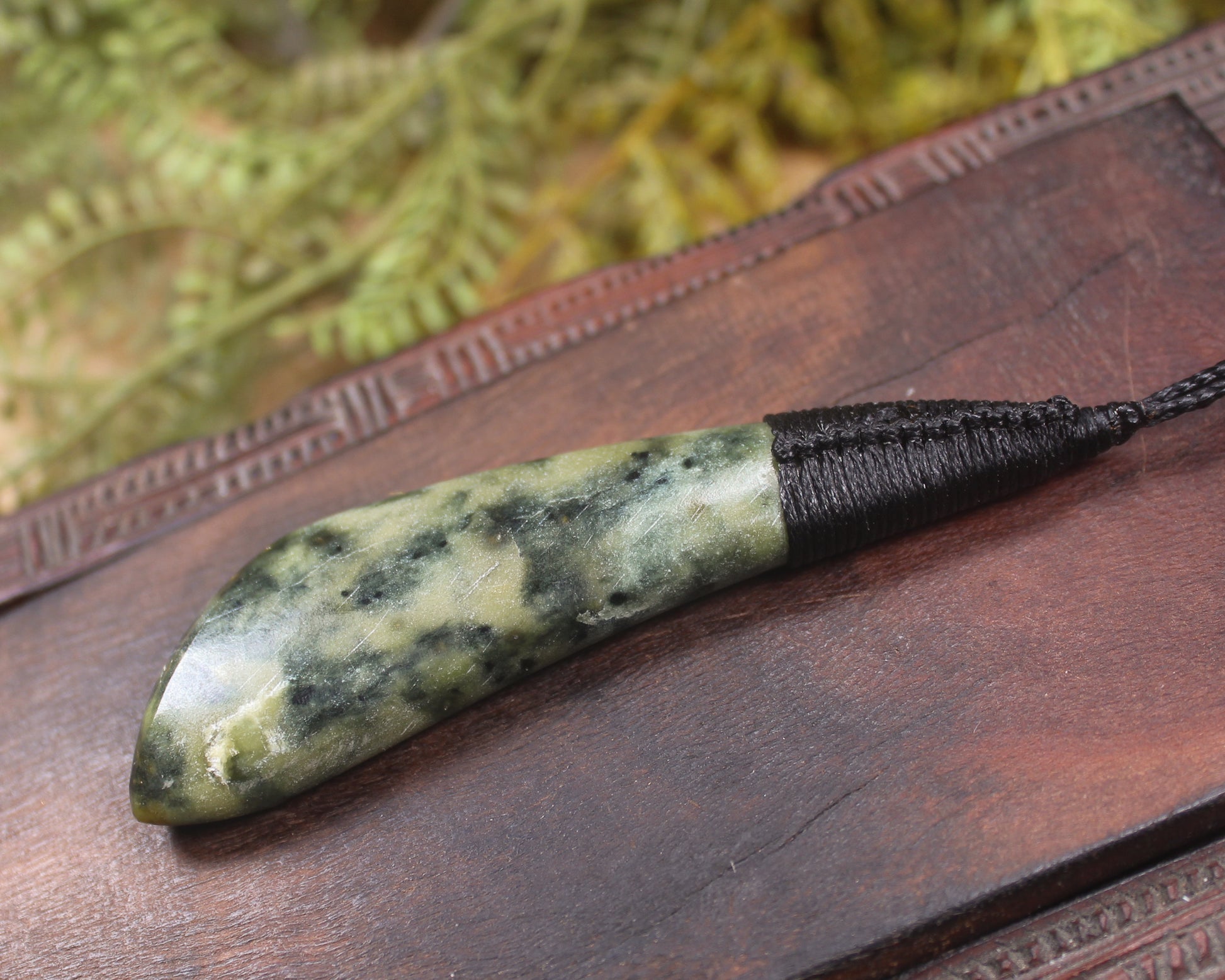 Rimu Pounamu Roimata Pendant - NZ Greenstone