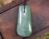 Roimata Teardrop carved from Inanga Pounamu - NZ Greenstone