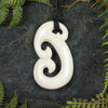 NZ Bone Medium Hammerhead Pendant (BN204)