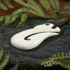 NZ Bone Large Manaia Pendant (BN208)