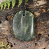 NZ Greenstone Medium Freeform Pendant (BP242) Kawakawa Pounamu
