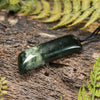 NZ Greenstone Small Freeform Toki Pendant (BP764) Kawakawa Pounamu