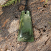 NZ Greenstone Small Freeform Toki Pendant (BP771) Hapopo Pounamu