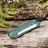 NZ Greenstone Medium Freeform Toki Pendant (BP770) Nelson Blue Pounamu