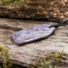 Charoite Small Freeform Toki Pendant (BP844)