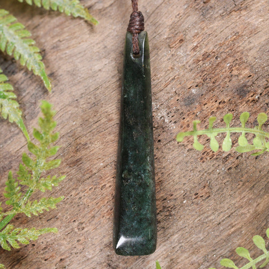 NZ Fuchsite Small Toki Pendant