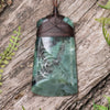 NZ Greenstone Medium Toki Pendant Inanga Pounamu