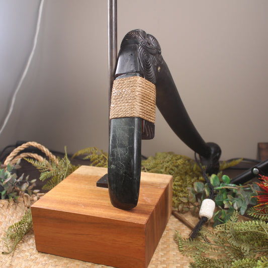 NZ Serpentine Pounamu Toki Poutangata