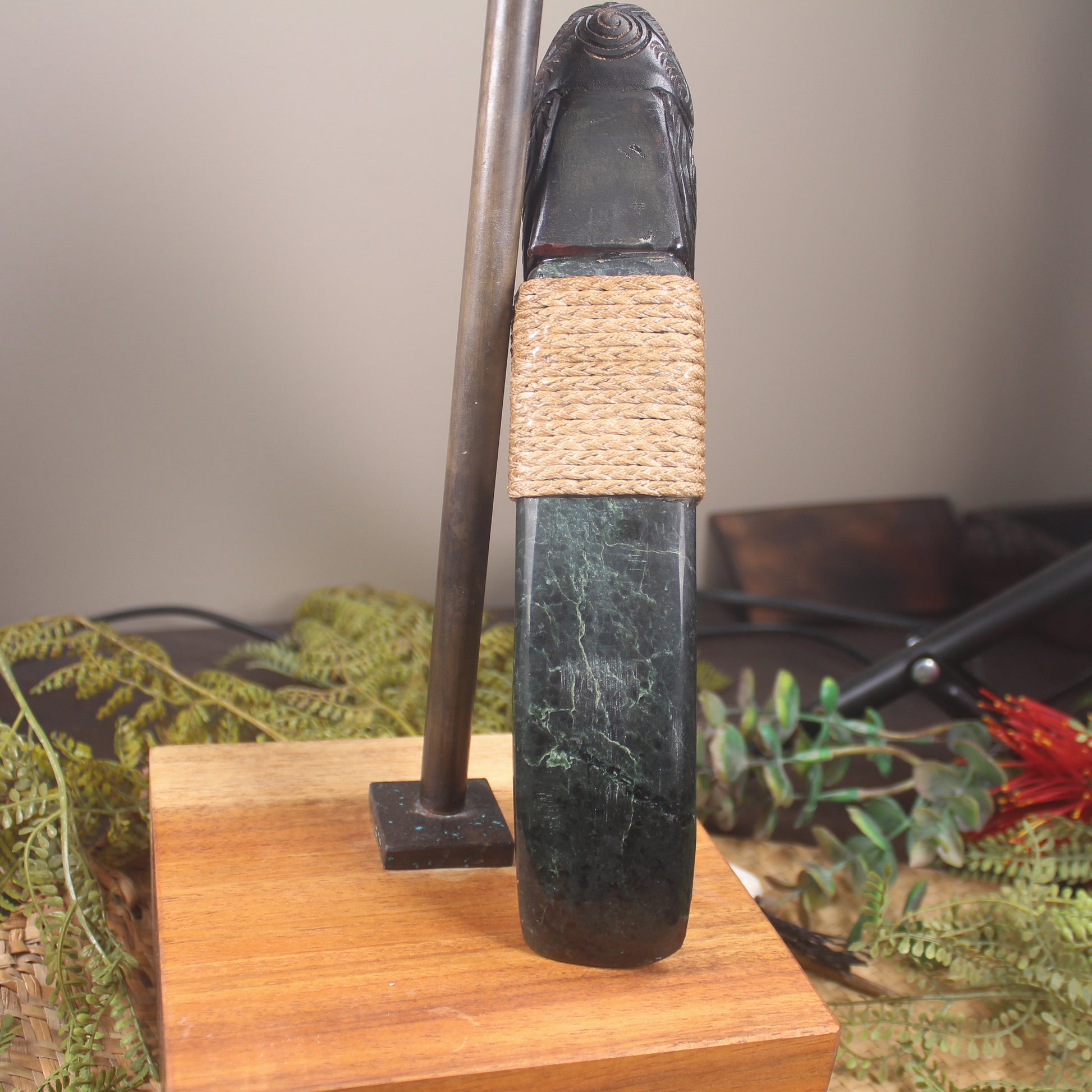 NZ Serpentine Pounamu Toki Poutangata