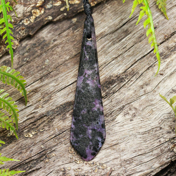Charoite Medium Freeform Pendant (BN213)