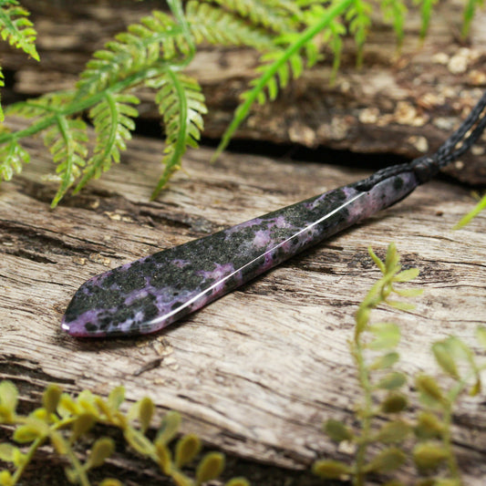 Charoite Medium Freeform Pendant (BN213)