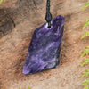 Charoite Small Freeform Pendant (BN460)