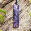 Charoite Small Freeform Toki Pendant (BN458)