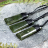 NZ Greenstone XSmall Toki Pendant Rimu Pounamu