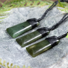 NZ Greenstone XSmall Toki Pendant Rimu Pounamu