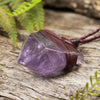 Amethyst Small Point Pendant (S399)