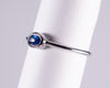 Kyanite Sterling Silver Ring US Size 9 (A034)