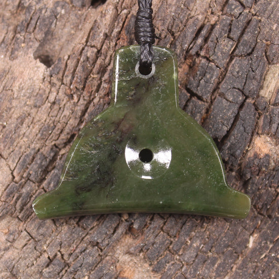 Rimu pounamu dog whistle