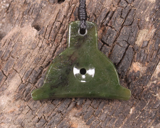 Rimu pounamu dog whistle