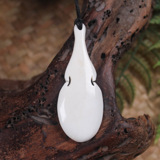 Bone Patu pendant