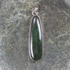 Kawakawa Pounamu pendant set in Sterling Silver - NZ Greenstone