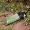 Flower Jade pounamu roimata and toki pendants - NZ Greenstone