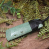 Pair of Toki and Roimata pendants carved from Auhunga pounamu - NZ Greenstone