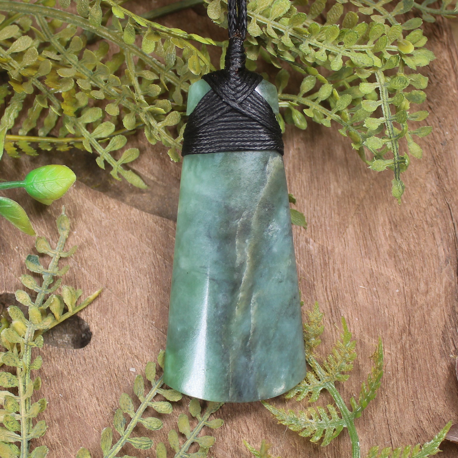 Hapopo pounamu roimata and toki pendants - NZ Greenstone
