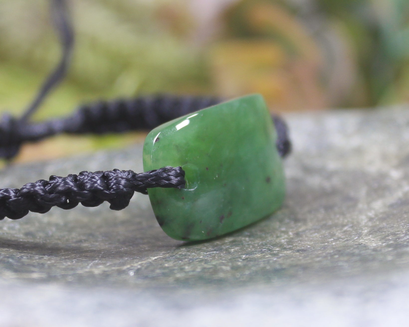 Adjustable Hapopo Pounamu Bracelet - New Zealand Greenstone