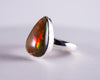 Opal Sterling Silver Ring US 7 (BM594)
