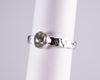 Green Tourmaline Sterling Silver Ring US8 (BM605)