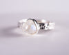 Rainbow Moonstone Sterling Silver Ring Size 8 (BM608)