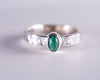 Kingman Mine Turquoise Sterling Silver Ring S7 (BM611)