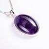 Amethyst Sterling Silver Pendant (CE295)