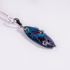 Sterling Silver Small Pāua Shell Pendant (CE311)
