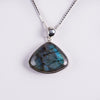 Labradorite Sterling Silver Pendant